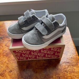 Vans Old Skool V Toddler Velcro Sneakers